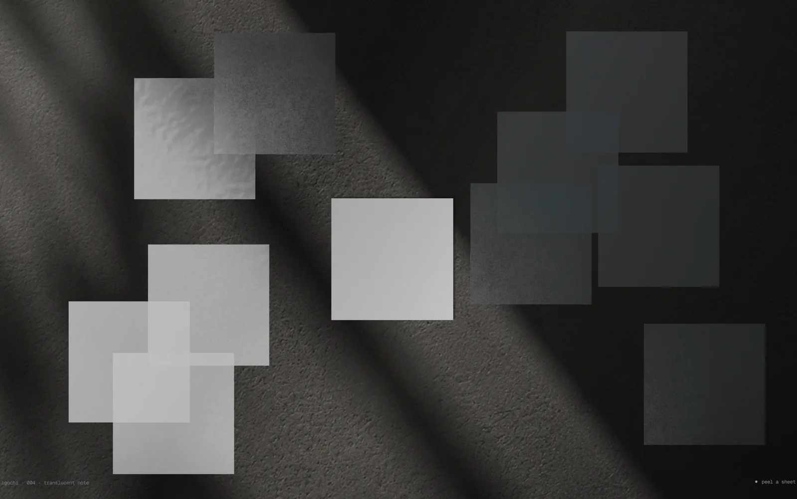 material studies · 004